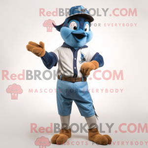 Rust Blue Jay maskot...