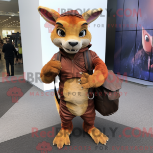 Rust Chupacabra mascot...