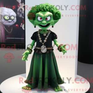 Green Vampire mascot...