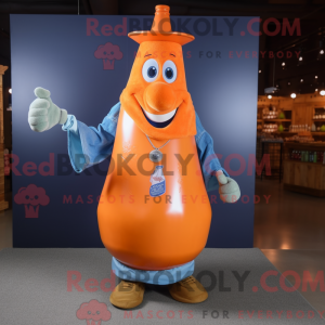 Postava maskota Orange...