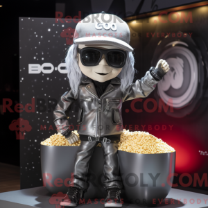 Silver Pop Corn mascot...