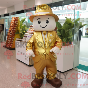 Gold Chocolates mascot...