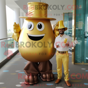 Gold Chocolates mascot...