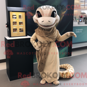 Disfraz de mascota Python...