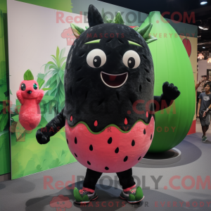 Black Watermelon mascot...