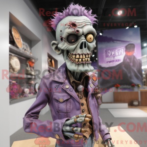 Lavendel Zombie maskot...
