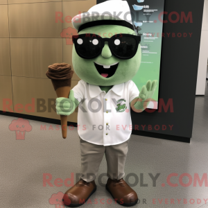Olive Ice Cream maskot...
