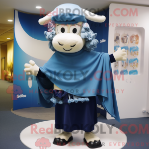 Maskotdraktfigura Blue Beef...