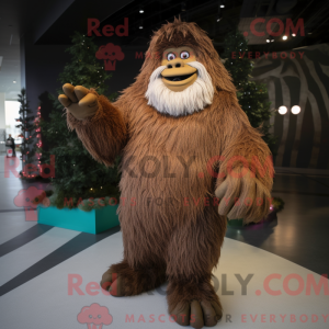 Sasquatch maskot kostume...