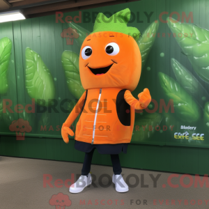 Orange Celery mascot...
