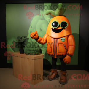 Orange Celery mascot...