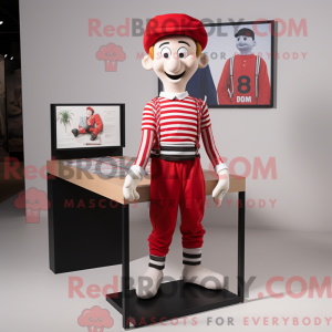 Figura de máscara Red Mime...