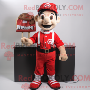 Figura de máscara Red Mime...
