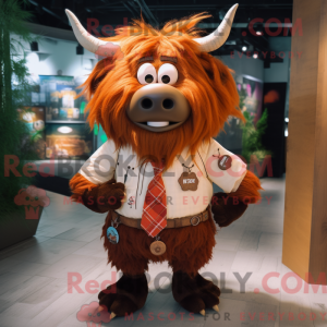 Costume de mascotte de Yak...