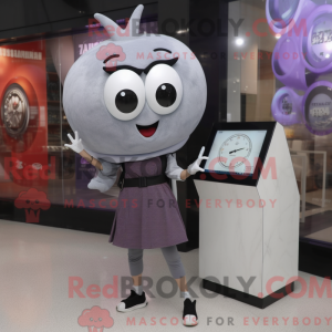 Gray Ray mascot costume...