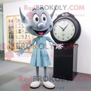 Gray Ray maskot kostume...