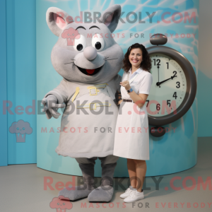 Gray Ray maskot kostume...