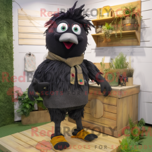 Olive Crow maskot kostyme...