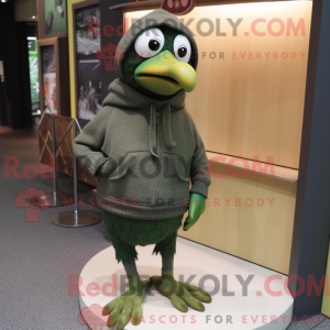 Olive Crow maskot kostyme...