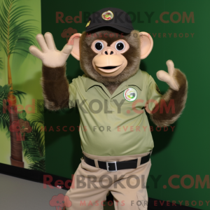 Oliven Capuchin Monkey...
