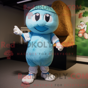 Cyan Fried Rice mascot...