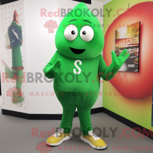 Green Shakshuka mascot...