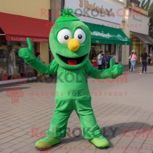 Green Shakshuka mascot...