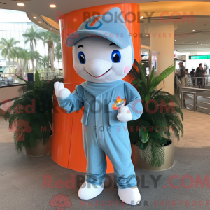 Dolphin maskot kostume...