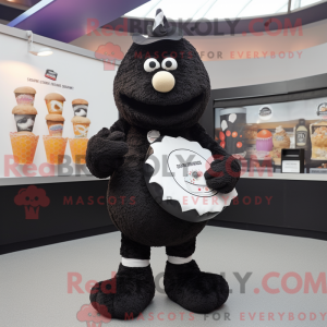 Black Ice Cream mascot...