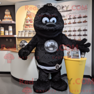 Black Ice Cream mascot...
