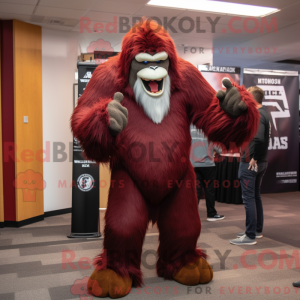 Maroon Sasquatch...