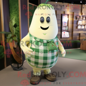 Cream Cucumber mascot...