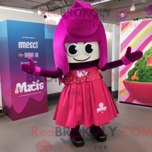 Magenta Tacos mascot...