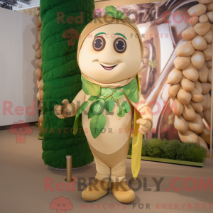 Gold Beanstalk mascot...