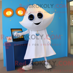 Postava maskota White Ray...