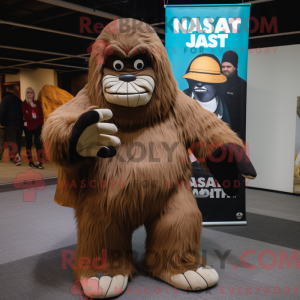 Sasquatch mascot costume...