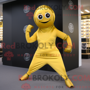 Gold Momentum mascot...