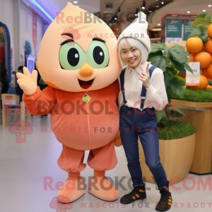 Peach Elf maskot kostume...