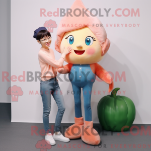 Personagem de máscara de...
