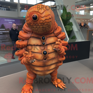 Orange Trilobite mascot...