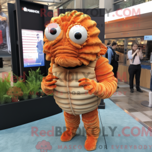 Orange Trilobite maskot...