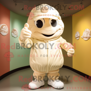 Cream Baseball Glove...