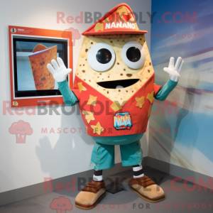 Nachos maskotdraktfigur...