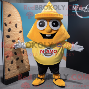 Nachos maskotdraktfigur...