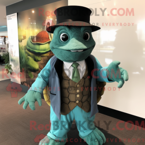 Turtle mascot costume...