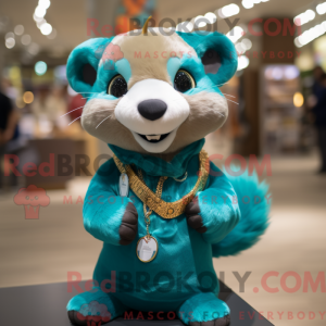 Cyan Marten máscara de...