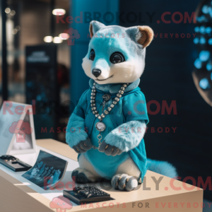 Cyan Marten máscara de...