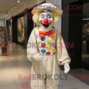 Costume mascotte de clown...