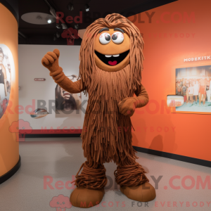 Brown Spaghetti mascot...
