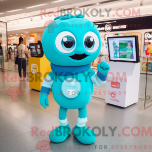Turkis Men maskot kostyme...